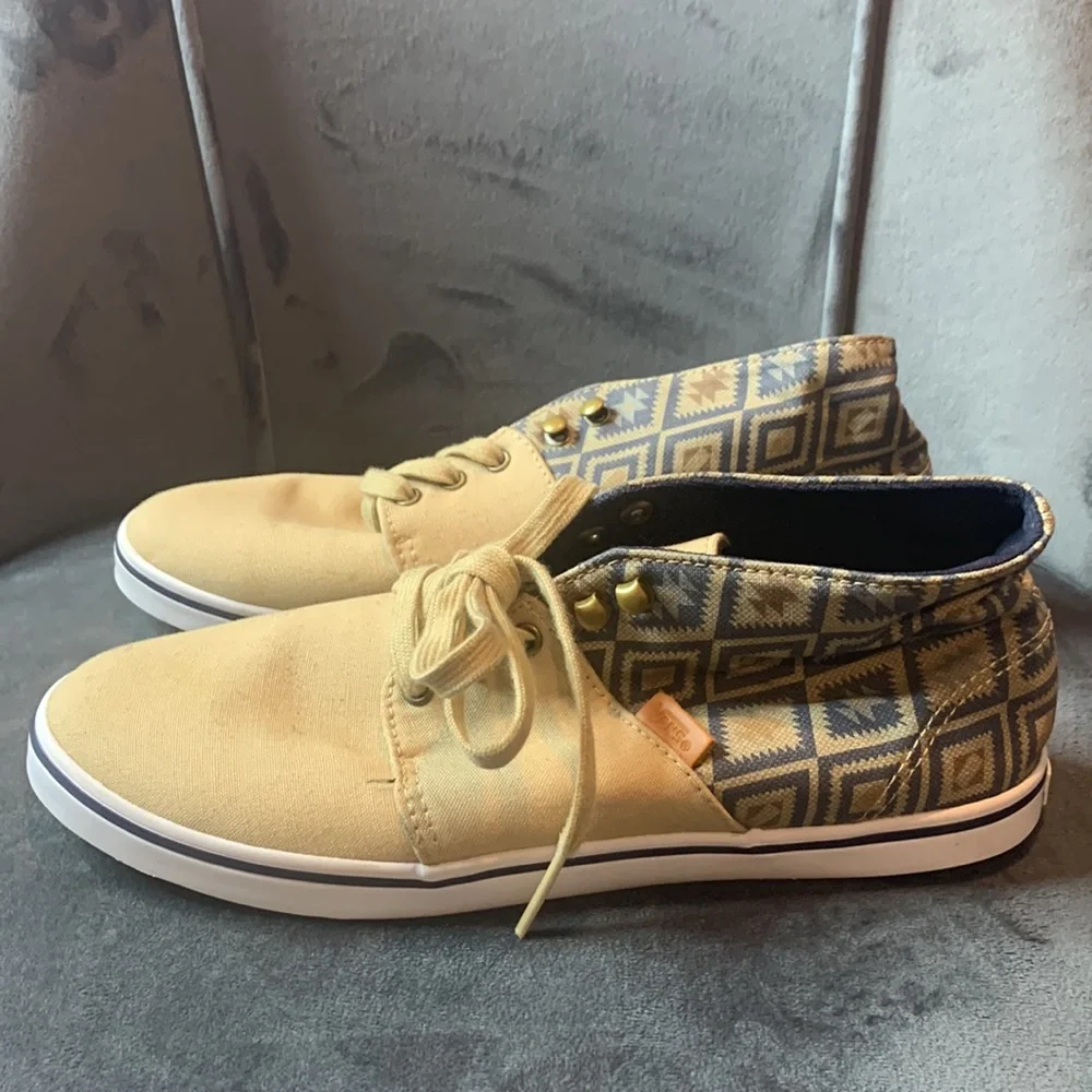 Vans Canvas Aztec Tribal Hi-Tops - Picture 7 of 10